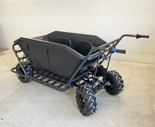  450  KG TEHERBÍRÁSÚ, CSEH GYÁRTMÁNYÚ ISOLIT-BRAVO JUMBO 2WD ELEKTROMOS SZÁLLÍTÓ JÁRMŰ