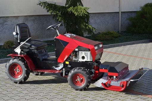 DAKR Panter FD-5 magasgazvágó minitraktor, (Cseh gyártmányú), 16 LE-s, szenzációs áron