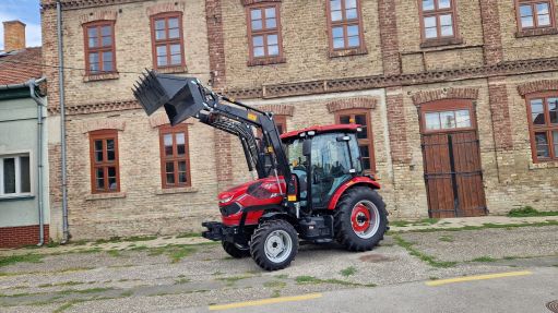  Hanwo 704 traktor rakodóval RAKTÁRRÓL!