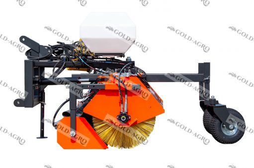 Metal-Technik Hidraulikus hajtású seprő adapter – kérhető bármilyen csatlakozással, 140–240 cm