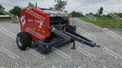 Metal-Fach  Z562 RN szecskázós, rotoros, hengeres 120x120 körbálázó