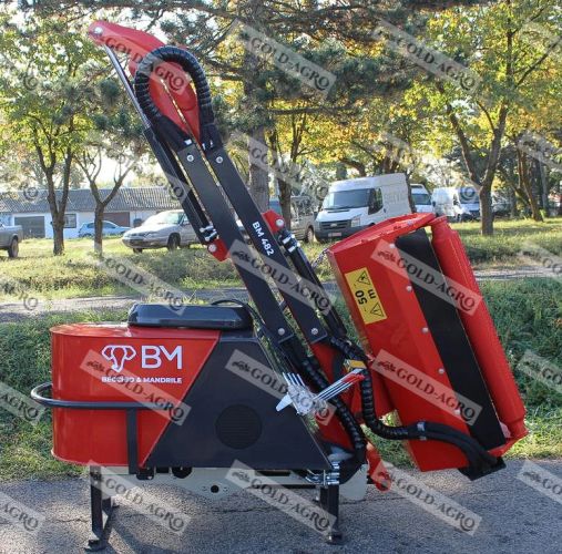  Becchio & Mandrile (olasz) BM432-482 rézsűkaszák ajándék kardántengellyel, olajhűtővel