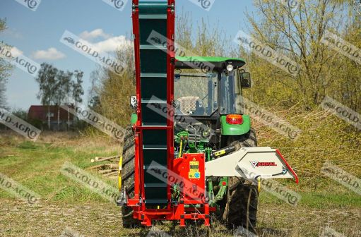  ARPAL AM-120TR-K ágaprító szállítószalaggal