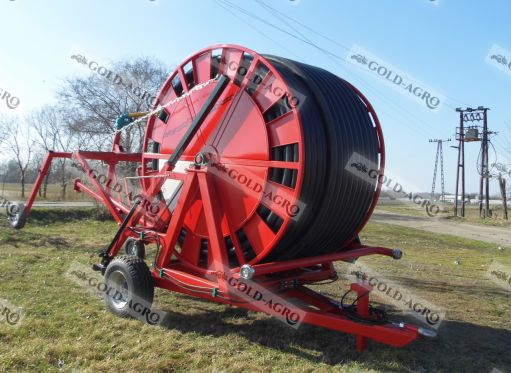 Turbo-Jet Öntöződob 75/300, 75/350 és 75/400 kivitelben – mezőgazdasági öntözőberendezés