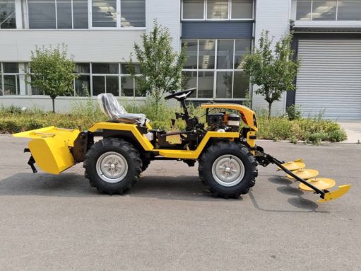 Taurus Minitraktor Tauros ZX 18 4x4, 18 LE-s, tárcsás kaszával és talajmaróval, szenzációs áron !!!
