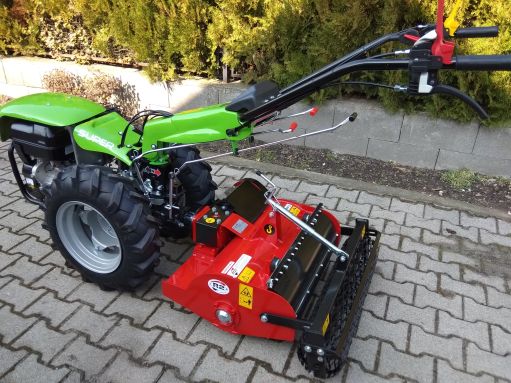 MGM Lampacrescia 13,5 le-s MGM Lampacrescia Castoro Super ipari kivitelű síkelőkészítő-talajszekcionáló egytengelyes kistraktor szenzációs áron !!!