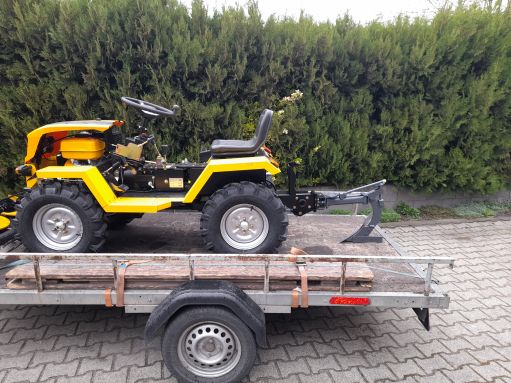 Taurus Minitraktor Tauros ZX 18 4x4, 18 LE-s, ekével, szenzációs áron !!!