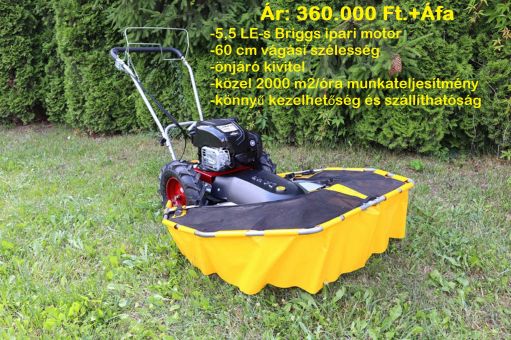DAKR 5,5 LE-S TEKTON BRIGGS MAGASGAZVÁGÓ-KASZÁLÓ GÉP (CSEH GYÁRTMÁNY) 360.000 Ft.+Áfa