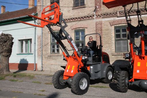 Everun ER08 fülke nélküli rakodó RAKTÁRRÓL