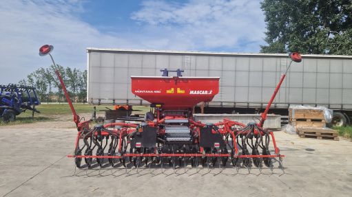 Eladó használt Mascar Montana 450 vetőgép DEMO, 200 ha-t dolgozott