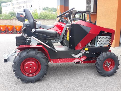 DAKR Panter FD-5 minitraktor, (Cseh gyártmányú), 16 LE-s, szenzációs áron