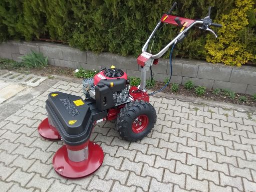 DAKR Dakr Panter FD-344 + RZS121 dobkasza (13 LE-s) cseh gyártmányú professzionális egytengelyes traktor szuper áron !!!