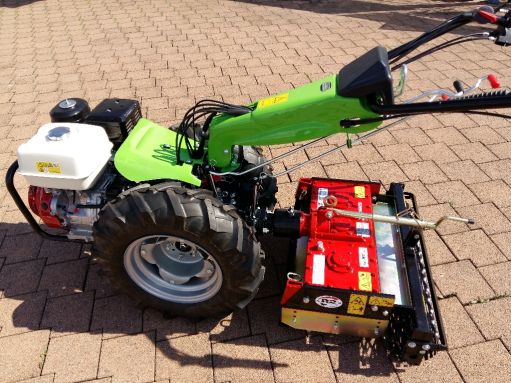 DAKR 13 le-s MGM Castoro Super HONDA ipari kivitelű forgóboronás egytengelyes kistraktor (Olasz gyártmány)