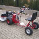 DAKR 16 LE-s Briggs motoros Panter kistraktor szuper áron !!! 2. kép