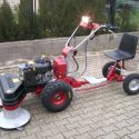 DAKR 16 LE-s Briggs motoros Panter kistraktor szuper áron !!! 3. kép