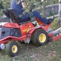 Mowertech Olasz Mowertech FP 40 professzionális, ipari homlokkaszás fűnyírógép !!! 5. kép