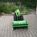 MGM Lampacrescia Castoro Master Diesel Mulcher professzionális mulcsozógép szenzációs áron !!! 3. kép
