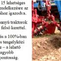  KERTÉSZETI TRAKTOR Fobro Mobile D92 12. kép
