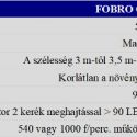  FOBRO Oszcillátoros oldalsó betakarítógép 9. kép