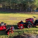 DAKR Cseh gyártmányú 16 LE-s Panter FD5 Mulcher mulcsozótraktor szuper áron 6. kép