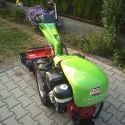 MGM Lampacrescia 13 le-s MGM Lampacrescia Castoro Super Honda ipari kivitelű síkelőkészítő-talajszekcionáló egytengelyes kistraktor 2. kép