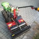 MGM Lampacrescia 13 le-s MGM Lampacrescia Castoro Super Honda ipari kivitelű síkelőkészítő-talajszekcionáló egytengelyes kistraktor 5. kép