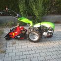 MGM Lampacrescia 13 le-s MGM Lampacrescia Castoro Super Honda ipari kivitelű síkelőkészítő-talajszekcionáló egytengelyes kistraktor 7. kép