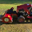 DAKR Cseh gyártmányú 16 LE-s Panter FD5 Mulcher mulcsozótraktor szuper áron 3. kép