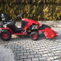 DAKR Cseh gyártmányú 16 LE-s Panter FD5 Mulcher mulcsozótraktor szuper áron 14. kép