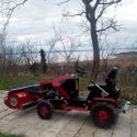 DAKR Cseh gyártmányú 16 LE-s Panter FD5 Mulcher mulcsozótraktor szuper áron 15. kép