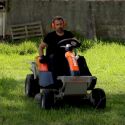  DORMAK RMH 90 ipari kivitelű fűnyíró-mulcsozó traktor (16 LE) 8. kép