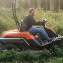  23 LE-s, DORMAK RHX 95 ipari kivitelű gazvágó traktor 16. kép