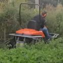  23 LE-s, DORMAK RHX 95 ipari kivitelű gazvágó traktor 18. kép