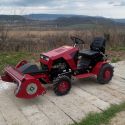 DAKR Cseh gyártmányú 16 LE-s Panter FD5 Mulcher mulcsozótraktor szuper áron 4. kép