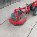 MGM Lampacrescia 13 le-s MGM-Lampacrescia Ginko R710 egytengelyes kistraktor járdaszegély tisztító kefével 8. kép