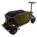  630 KG TEHERBÍRÁSÚ, CSEH GYÁRTMÁNYÚ ISOLIT-BRAVO JUMBO 4X4 ELEKTROMOS SZÁLLÍTÓ JÁRMŰ 2. kép