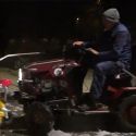 DAKR Cseh gyártmányú 22 LE-s Panter FD-52V multifunkcionális seprő kistraktor 2. kép