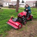 DAKR Cseh gyártmányú 16 LE-s Panter FD5 Mulcher mulcsozótraktor szuper áron 4. kép
