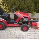 DAKR Panter FD-5 minitraktor talajmaróval, (Cseh gyártmányú), 16 LE-s, szenzációs áron 4. kép