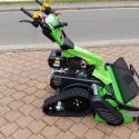 MGM Lampacrescia MGM TTR 886 HD ipari kivitelű lánctalpas rézsűnyíró gazvágó-mulcsozó gép, 13 LE-s HONDA GX 390 Alpin kivitelű motorral meredek lejtők nyírására: (Olasz gyártmány) 6. kép