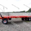 Metal-Fach T009 3 tengelyes 11,4T bálaszállító - 11 méter hosszú raktérrel 2. kép