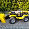 Taurus Minitraktor Tauros ZX 18 4x4, 18 LE-s, talajmaróval, szenzációs áron !!! 10. kép
