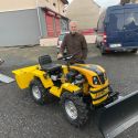 Taurus Minitraktor Tauros ZX 18 4x4, 18 LE-s, hótolólappal, szenzációs áron !!! 11. kép