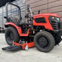 Taurus Tauros ZX25 4x4 professzionális fűnyírótraktor, 120 cm-es hasa alatti kaszával (25 LE) 8. kép