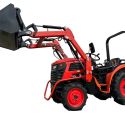Taurus Tauros ZX254D 4x4 keskeny nyomtávú kertészeti traktor homlokrakodóval 3. kép