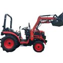 Taurus Tauros ZX254D 4x4 keskeny nyomtávú kertészeti traktor homlokrakodóval 5. kép