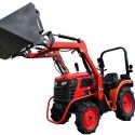 Taurus Tauros ZX254D 4x4 keskeny nyomtávú kertészeti traktor homlokrakodóval 8. kép