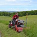 DAKR Cseh gyártmányú 22 LE-s Panter FD-52V multifunkcionális mulcsozó traktor 4. kép
