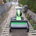 MGM Lampacrescia MGM TTR 886 HD ipari kivitelű lánctalpas rézsűnyíró gazvágó-mulcsozó gép, 13,5 LE-s Briggs&Stratton XR 2100 kivitelű motorral meredek lejtők nyírására 18. kép