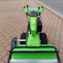 MGM Lampacrescia MGM TTR 886 HD ipari kivitelű lánctalpas rézsűnyíró gazvágó-mulcsozó gép, 13,5 LE-s Briggs&Stratton XR 2100 kivitelű motorral meredek lejtők nyírására 26. kép